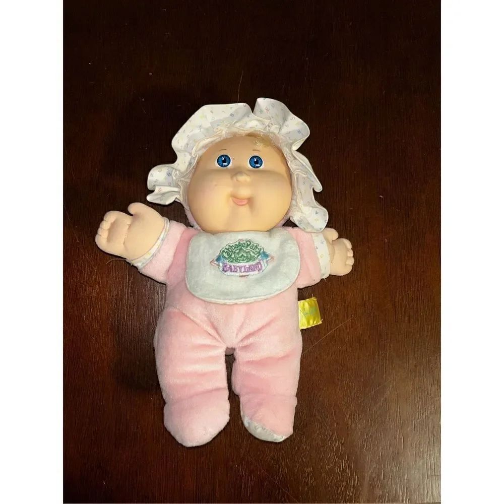 Vintage 1989 cabbage patch baby land rattle 10in doll